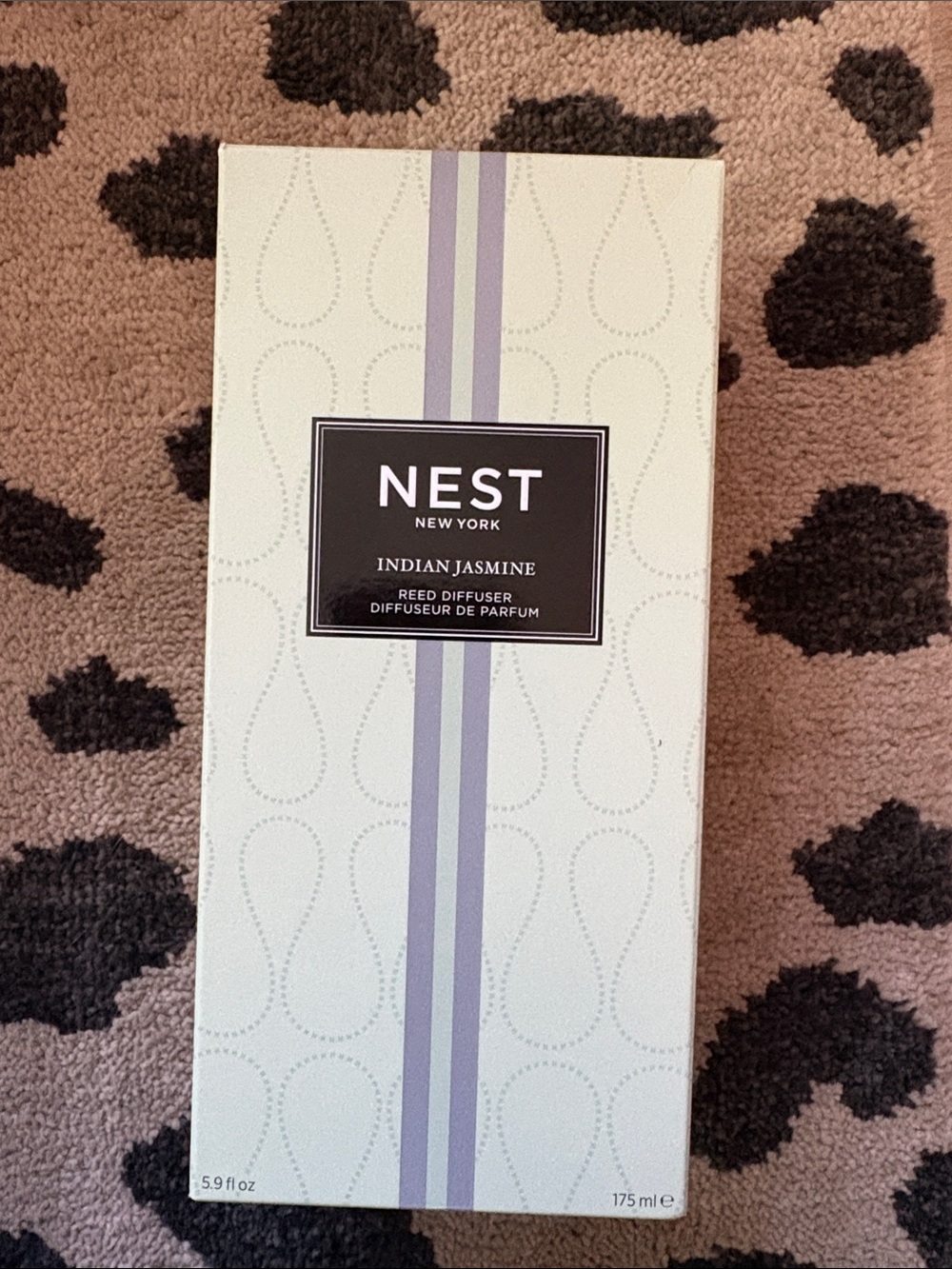 NEST New York Indian Jasmine Reed Diffuser - White & Lavender